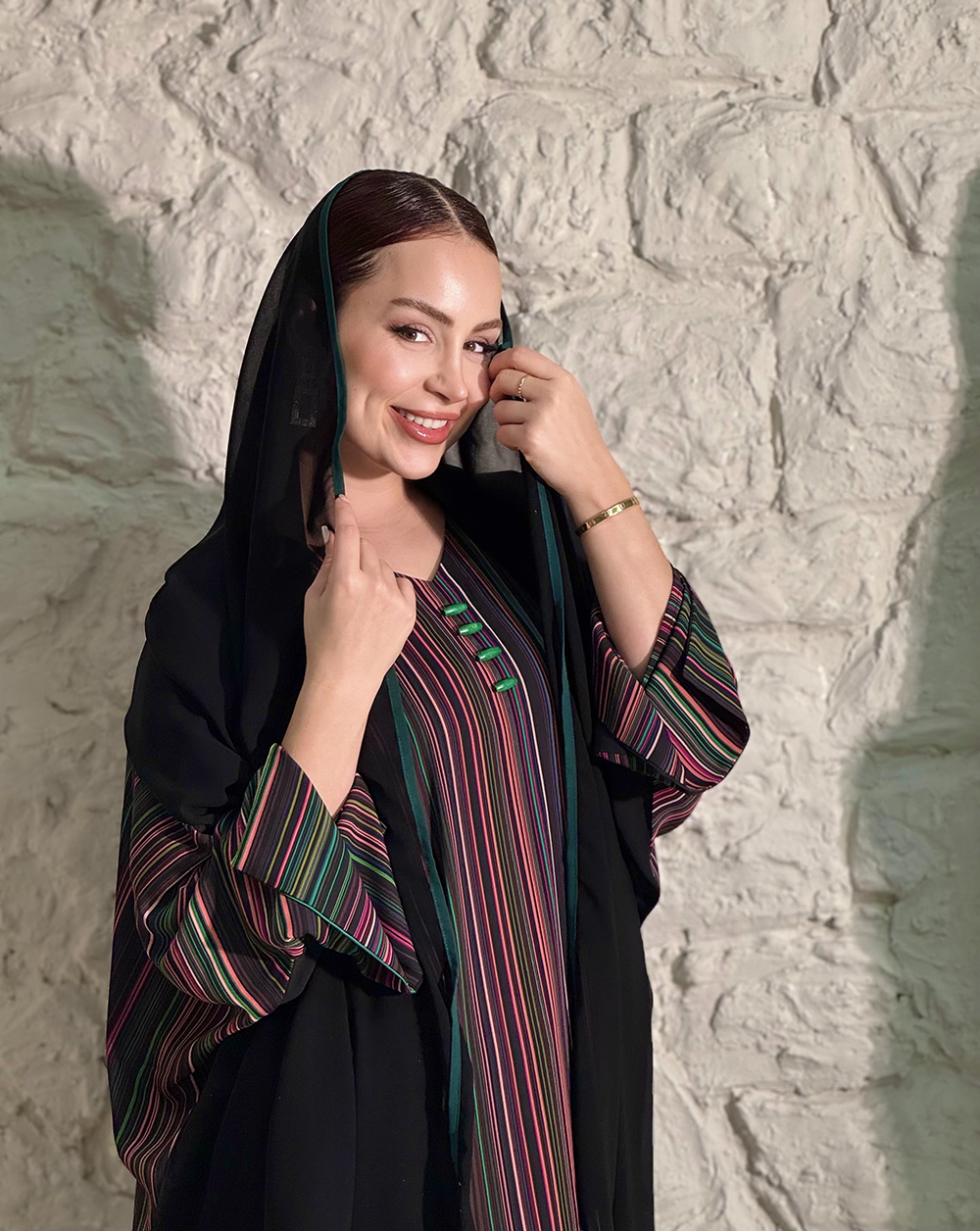 Abaya JA black 03 - Image 3