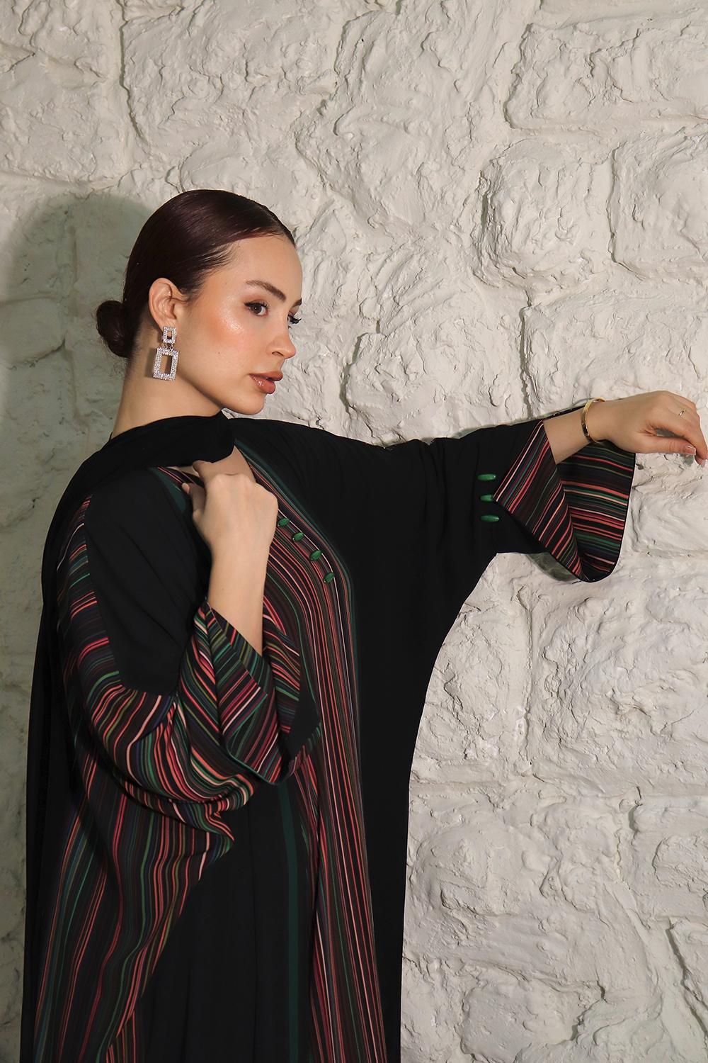 Abaya JA black 03 - Image 4