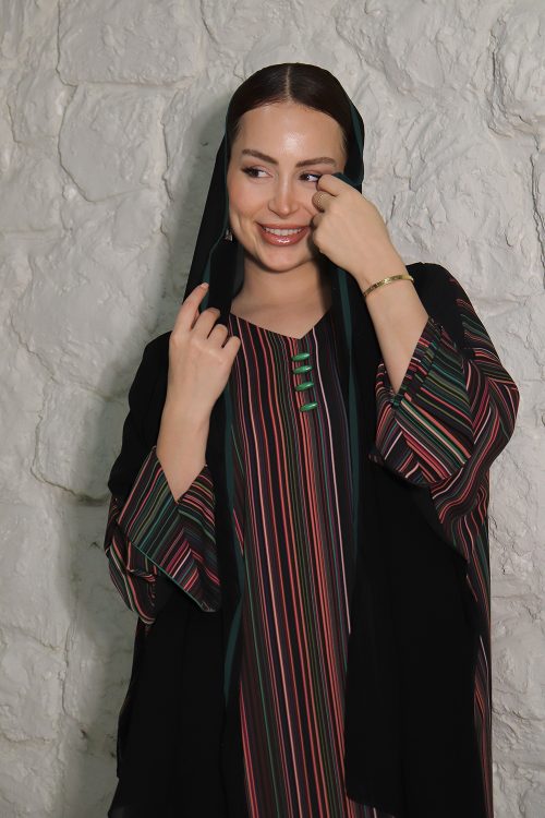 Abaya JA black 03